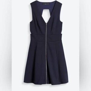 Like new Adelyn Rae navy blue cutout dress size Small